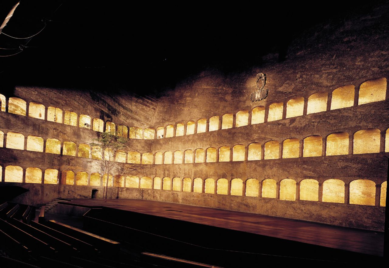 The Salzburg Festival does actually take place in the same theater where the von Trapp family wins first prize at the end of the film. 