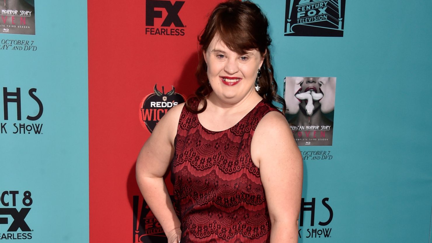 Actress Jamie Brewer will walk in the Carrie Hammer show at New York Fashion Week.