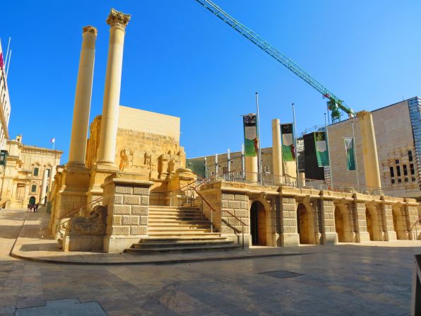 Built in 1866, the theater was the jewel of Malta's capital for six years before a fire gutted the interior. It was resurrected from the flames four years later, but tragedy struck again during World War II when an aerial bomb destroyed all but a few columns of the Royal Opera House.