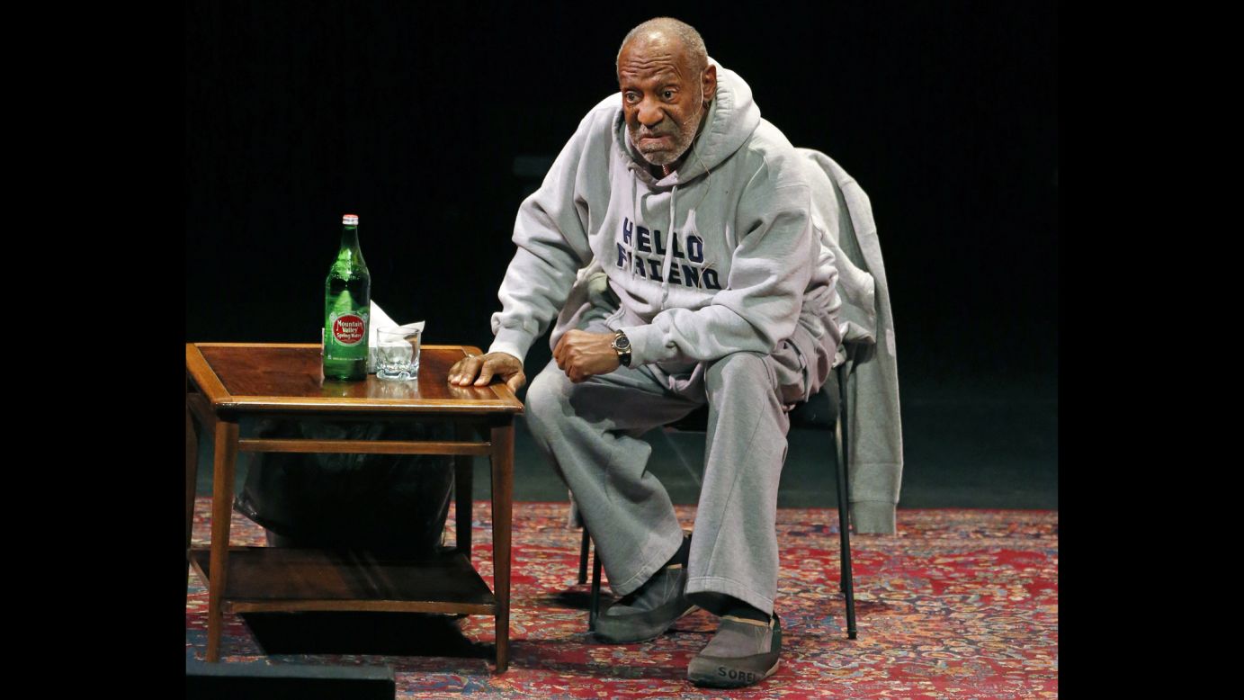 Cosby performs at the Buell Theater in Denver in 2015.