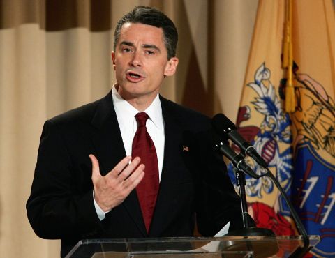 Dropping a political bombshell, New Jersey Gov. James McGreevey, a Democrat, <a href="http://www.cnn.com/2004/ALLPOLITICS/08/12/mcgreevey.nj/" target="_blank">announced</a> his resignation in 2004 after revealing that he is gay and had an adulterous affair with a man.
