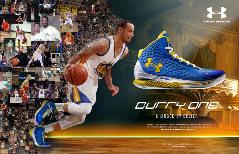 The face of Under Armour s basketball shoe Steph Curry CNN Business