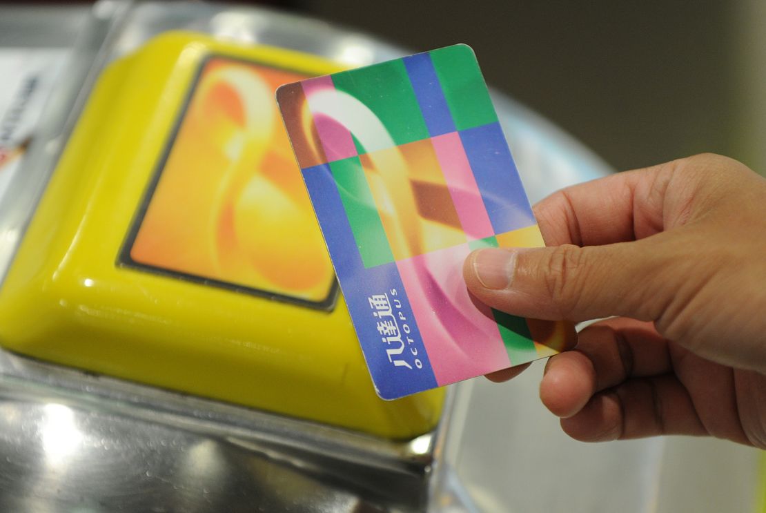 More MTR success: Hong Kong's ubiquitous Octopus card.