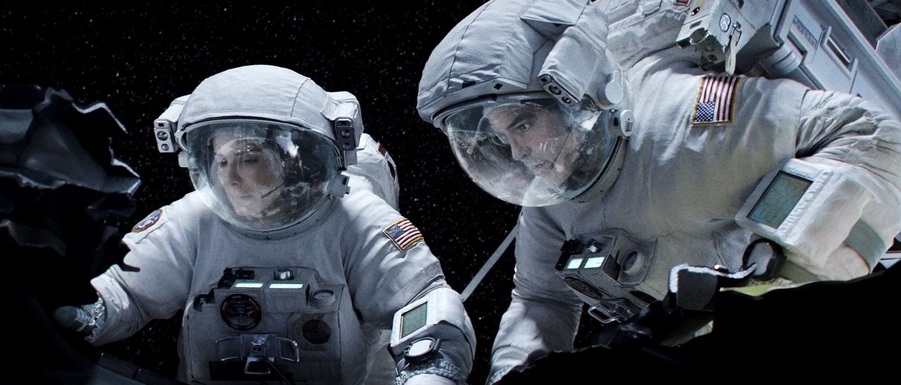 It's the NASA suit worn by George Clooney in the critically-acclaimed 2013 film "Gravity."