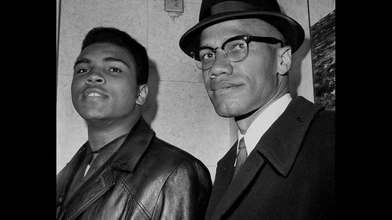 Malcolm X was also Muhammad Ali's mentor and spiritual guide. 