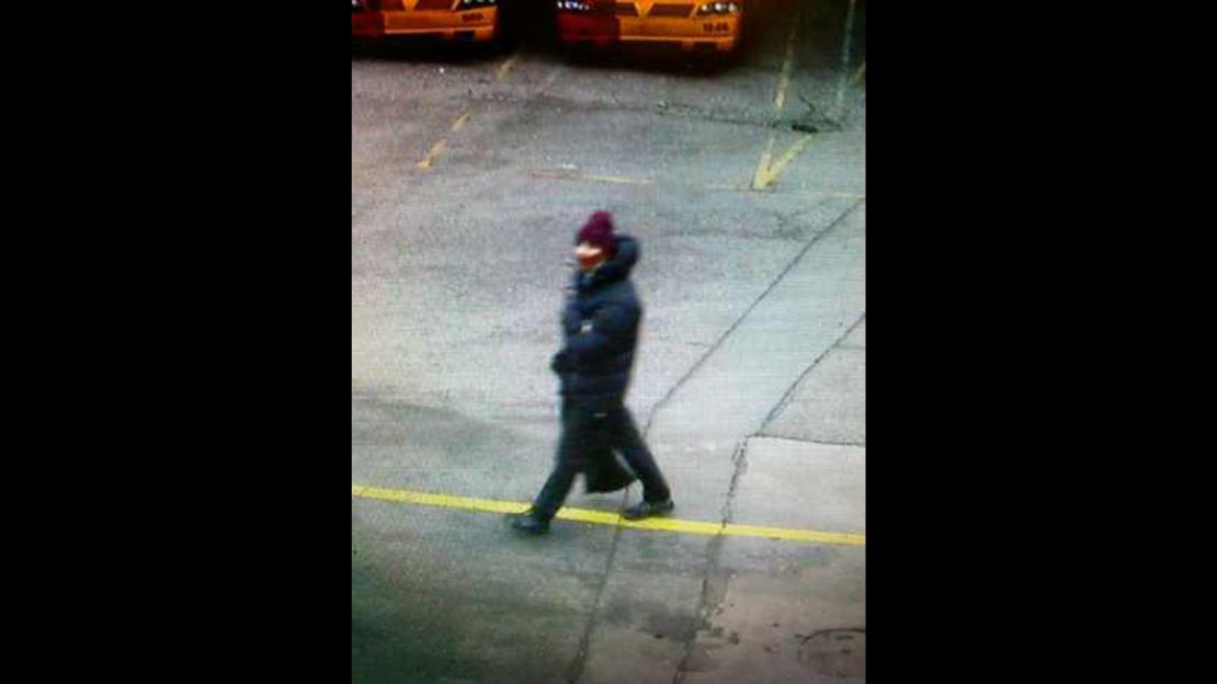Copenhagen police released this photo of a man in connection with Saturday's terror attack.