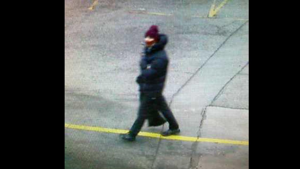 Copenhagen police released this photo of a man in connection with Saturday's terror attack.