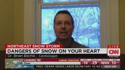 Cardiologist: Heavy snow can strain heart | CNN