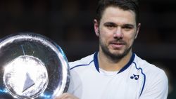 Stanislas Wawrinka wins an indoor title for the first time as he claims victory in Rotterdam.