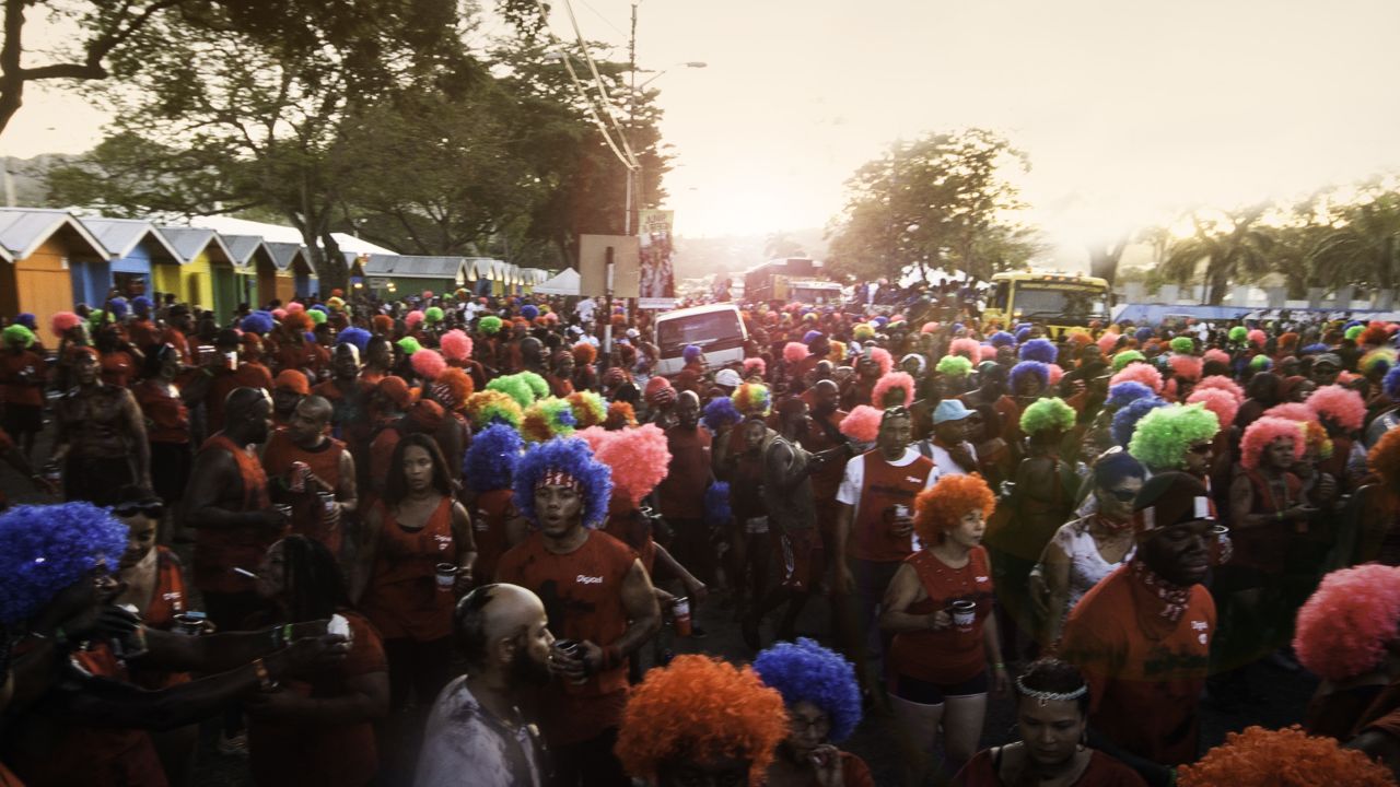 Carnival J'ouvert in Trindad and Tobago, Feb. 16, 2015