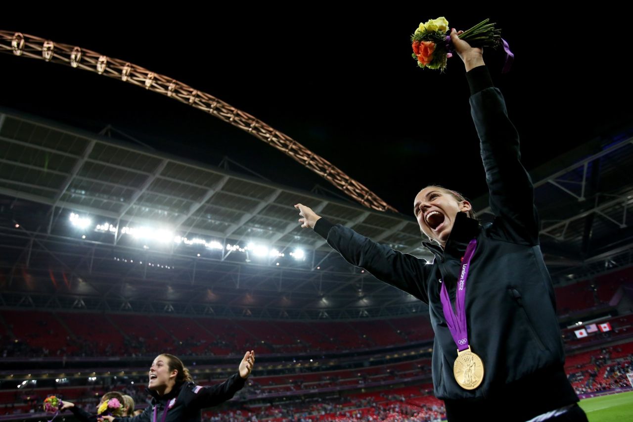 One of the highlights of Morgan's career came at the London 2012 Olympic Games. The USWNT took the gold medal after defeating Japan 2-1 in the final at London's Wembley Stadium.