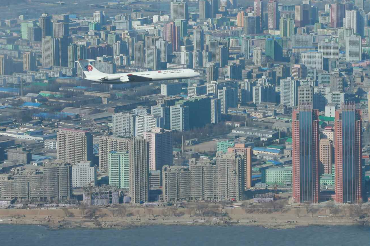 The new building complex will feature apartments along with medical facilities, restaurants, shops, salons and bathhouses, according to KCNA.
