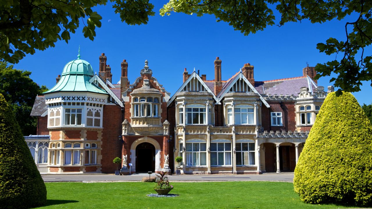 Some of the UK's best historical tour guides lead visitors though Bletcley Park, where Alan Turing worked and parts of "The Imitation Game" were filmed.