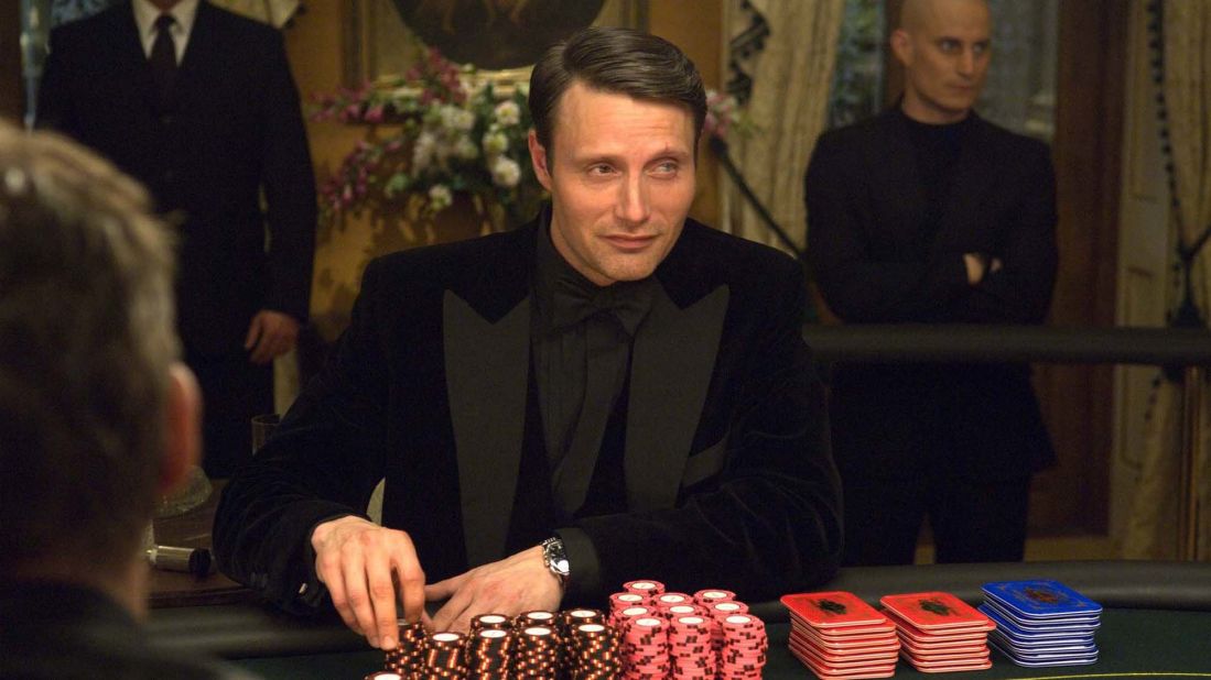 Mads Mikkelsen, he of the eyes that shed tears of blood, played Le Chiffre opposite Daniel Craig's Bond in 2006's "Casino Royale." Mikkelsen now plays Hannibal Lecter on the TV show "Hannibal."