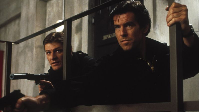 Sean Bean's Alec Trevelyan wanted to set off an electromagnetic pulse over London in 1995's "GoldenEye." Bond (by now Pierce Brosnan) wouldn't have it. Bean, like Christopher Lee, was in the "Lord of the Rings" trilogy.