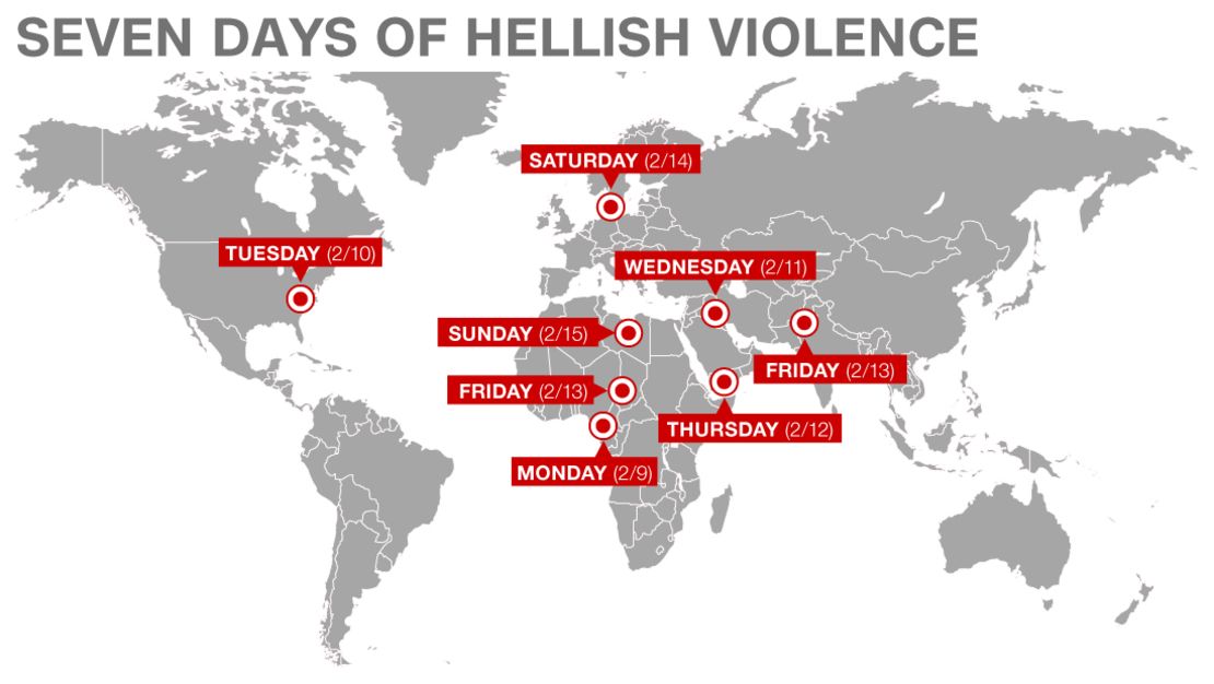 map religion week of violence