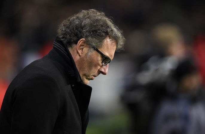 PSG's coach Laurent Blanc is presiding over an injury crisis going into the clash with Chelsea. He led the club to its second successive Ligue 1 triumph last year but will ultimately be judged on how he does in Europe. Lose to Chelsea and this could be his last season in charge.