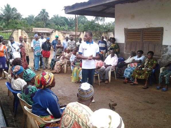 Cameroon has one of the highest maternal mortality rates in the world, and the majority of women don't get any follow-up care after delivering a baby. With Gifted Mom, Nteff says that he is trying to help educate women about how to look after themselves and their infants.