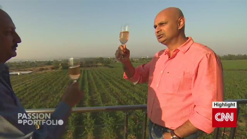<a href="http://edition.cnn.com/2015/02/16/world/sula-vineyards-rajeev-samant/">Rajeev Samant</a> swapped a career in Silicon Valley for a more earthy vocation -- setting up his own vineyard in India. 
