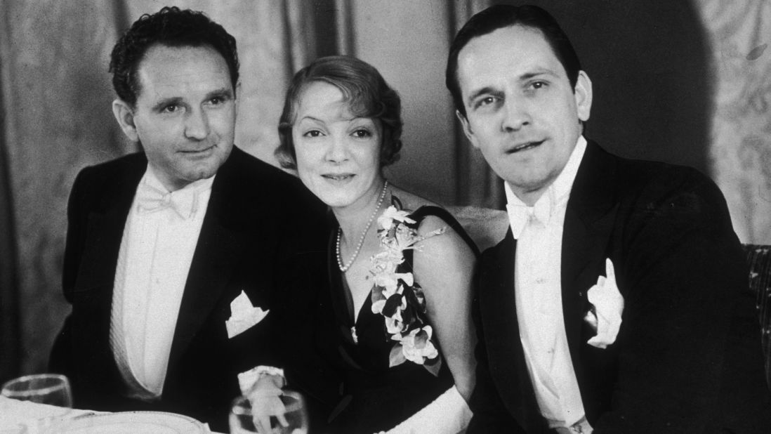 <strong>Fredric March (1932):</strong> Fredric March, right, was honored the same year as Wallace Beery for "Dr. Jekyll and Mr. Hyde." Beery actually received one less vote than March, which it resulted in a tie winner according to academy rules of the day. 