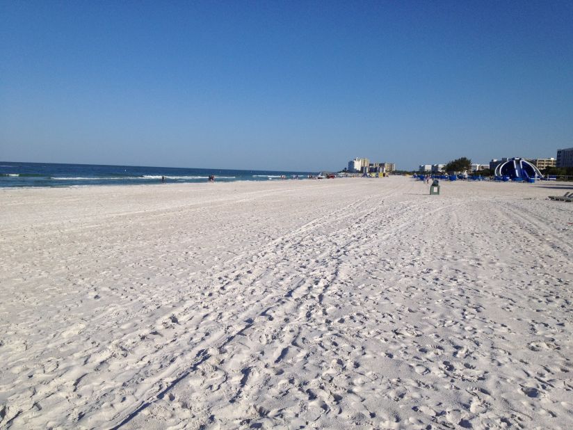 St. Pete Beach in Florida is the No. 2 beach on the U.S. list. The Inn on the Beach is a nice value option for a getaway this winter, with rates starting at $174 a night on TripAdvisor. 