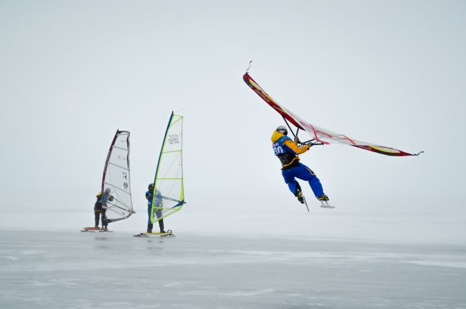 For over three decades, daredevils from across the globe have gathered for the competition, this year set on picturesque Lake Winnebago in Wisconsin, U.S.