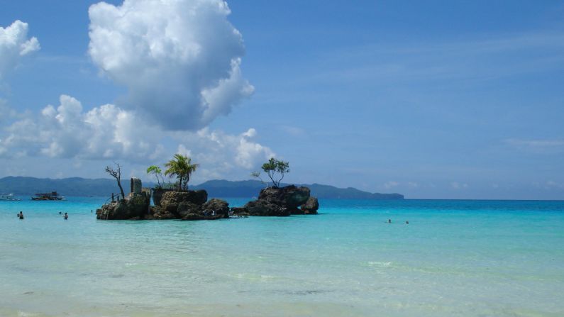 White Beach in Boracay, Philippines, is this year's No. 7 beach. Visit from December to May for the best conditions.