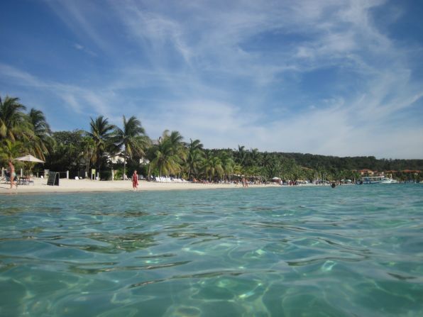 West Bay Beach in Honduras is No. 15 on the Travelers' Choice list.