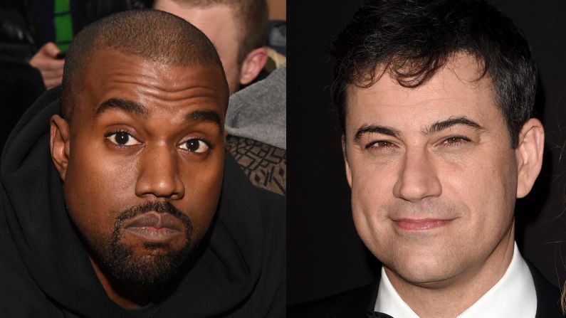 Kanye West gave Jimmy Kimmel the rap feud he's always wanted. After <a href="index.php?page=&url=http%3A%2F%2Fwww.youtube.com%2Fwatch%3Fv%3DIt05EvqFD6s%26feature%3Dc4-overview%26list%3DUUa6vGFO9ty8v5KZJXQxdhaw" target="_blank" target="_blank">Kimmel poked fun at West's 2013 interview</a> with the BBC -- in which the entertainer called himself the No. 1 rock star on the planet -- <a href="index.php?page=&url=https%3A%2F%2Ftwitter.com%2Fkanyewest%2Fwith_replies" target="_blank" target="_blank">West went to Twitter to air his profane grievances</a> (in all caps, of course). The two later made amends with a televised sit-down.