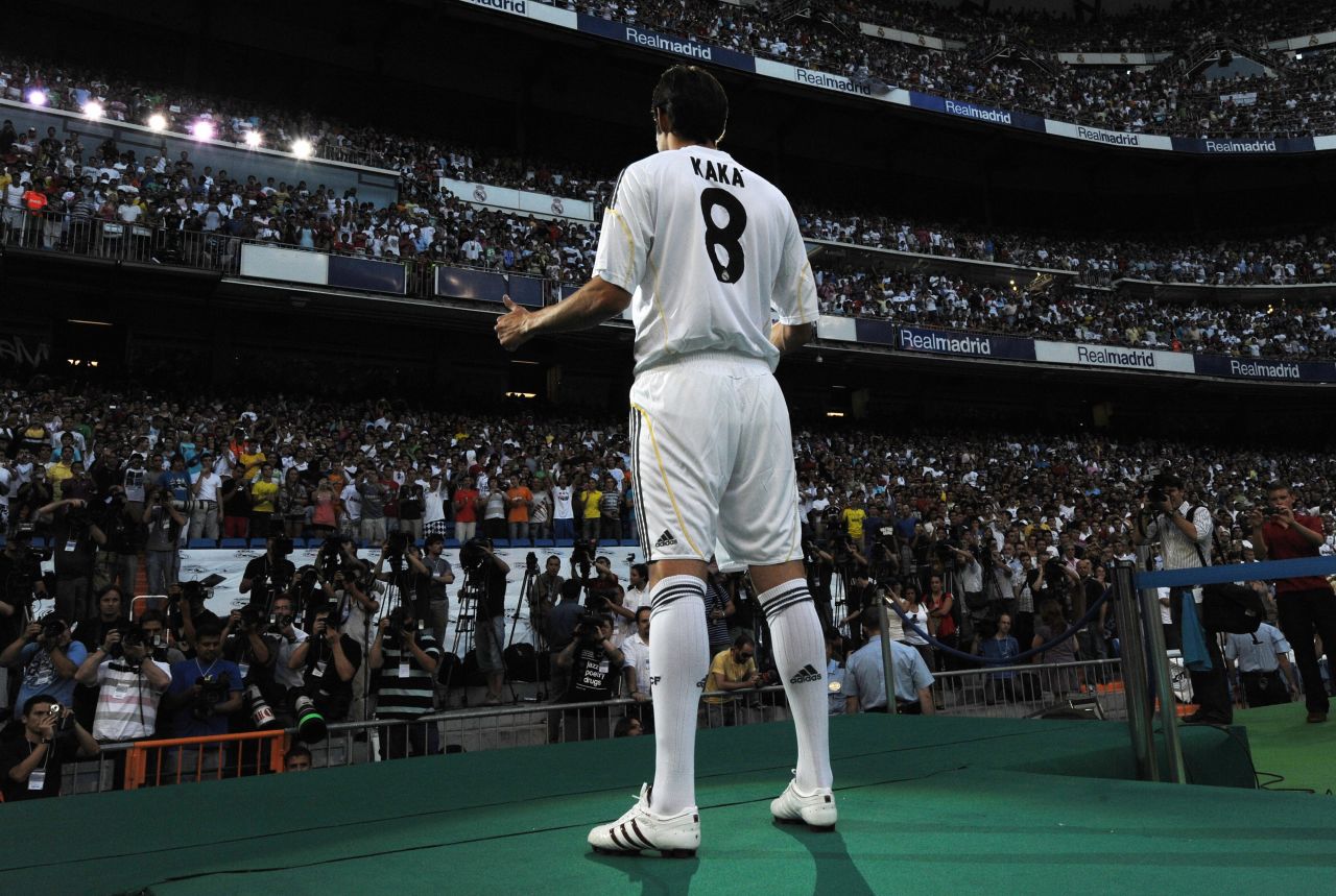 A <a href="http://edition.cnn.com/2009/SPORT/football/06/08/brazil.kaka.real.milan/">$100 million</a> move to Real Madrid in 2009 saw Kaka add La Liga and Copa Del Rey medals to his collection.