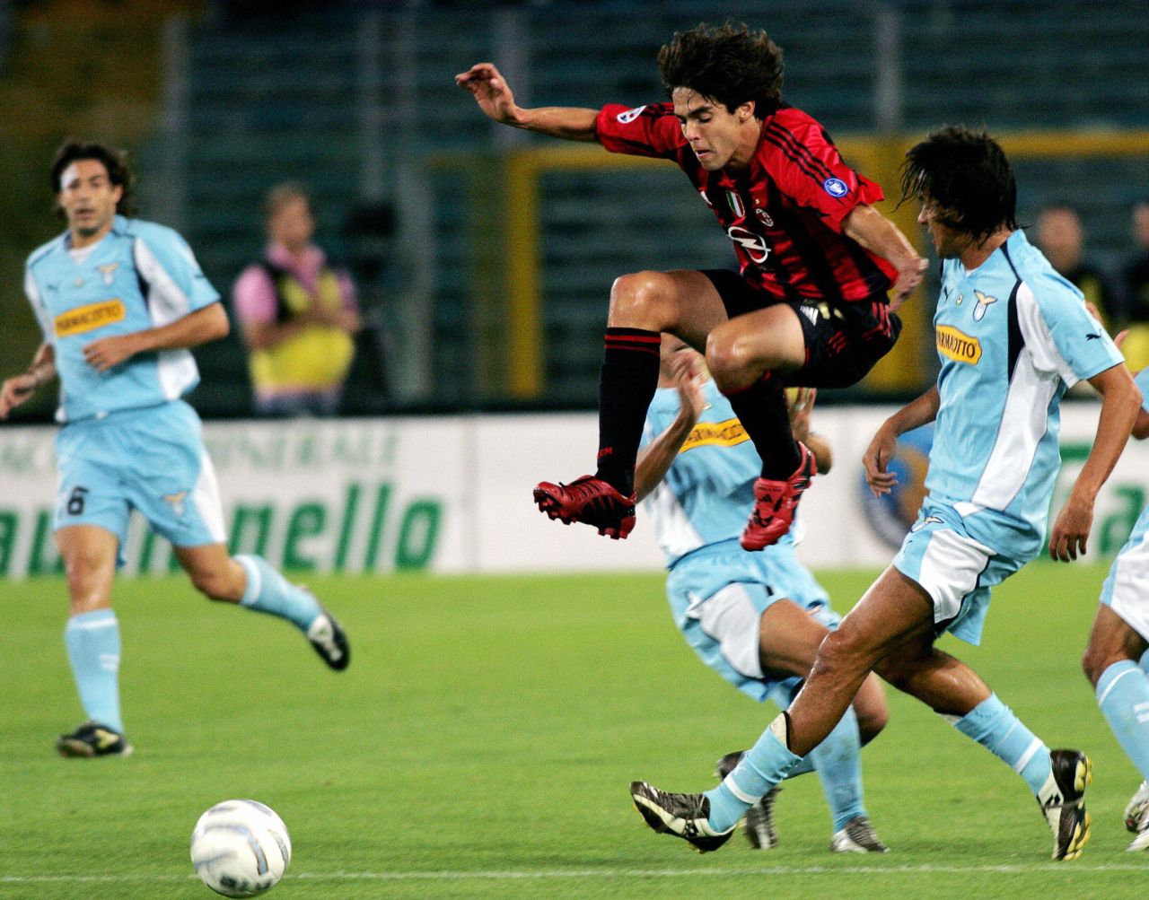 Kaka enjoyed the most successful spell of his career in Italy with AC Milan. While at the club he won the European Champions League as well as the domestic title.