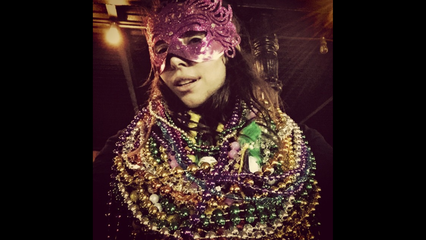 "New Orleans really gets me," <a href="http://instagram.com/p/zNUsrakmQ0/?modal=true" target="_blank" target="_blank">wrote comedian Whitney Cummings</a> as she attended Mardi Gras festivities on Tuesday, February 17.
