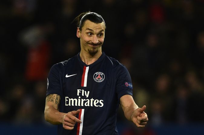 PSG's enigmatic striker Zlatan Ibrahimovic had a huge chance at the end of the second half but the Swede's header was brilliantly saved by Thibaut Courtois, the Chelsea goalkeeper.