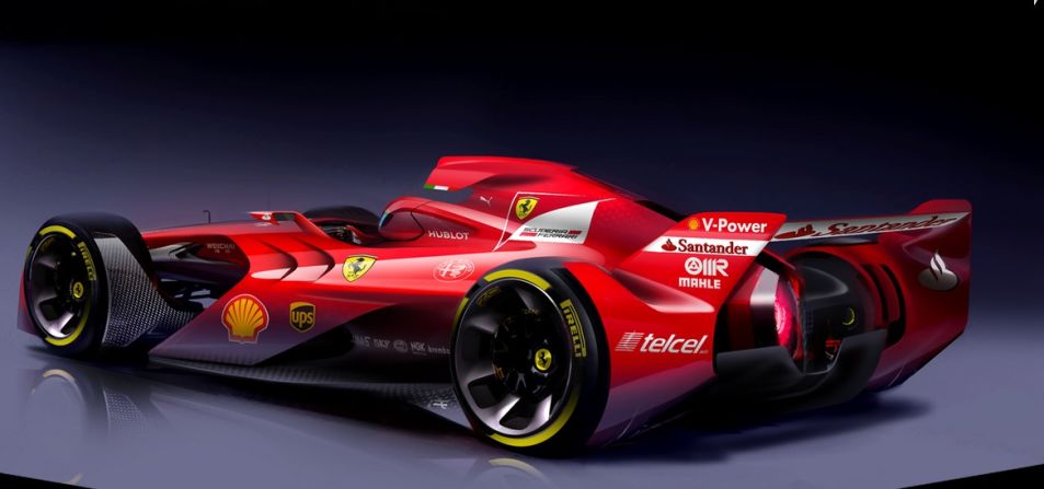 The historic Italian team says the design aims to be "technologically advanced but also attractive to the eye and aggressive looking."