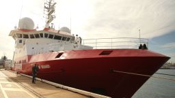 The Fugro Discovery, one of the specialist search vessels being used in the hunt for MH370.