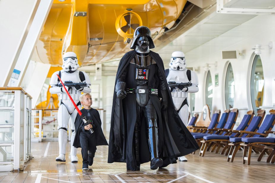 Sorry, grown-up geeks, enrollment in the Jedi Training Academy is for kids only. The "Star Wars" events last just a day, but we assume everyone will be making light saber sound effects for the rest of the trip.