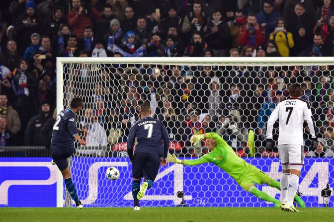 Danilo equalized from the spot deep in the second half for Porto.