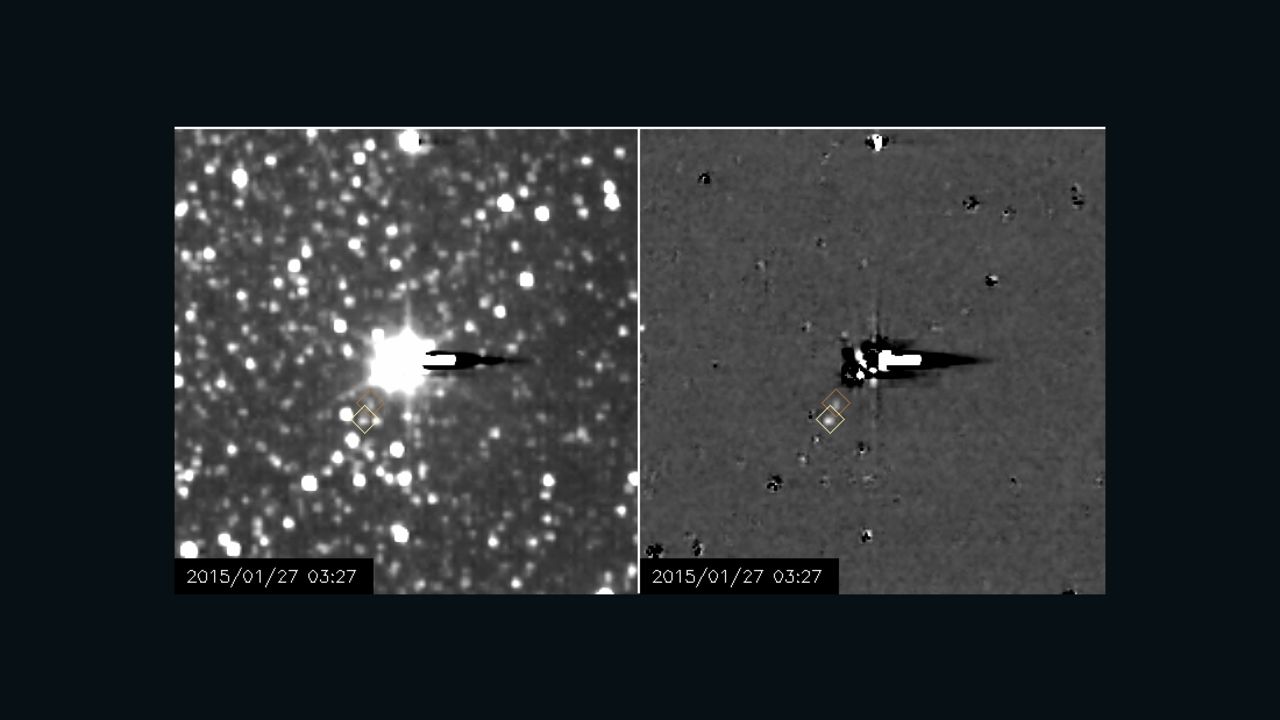 New Horizons satellite sends new images of Pluto's moons Nix and Hydra.