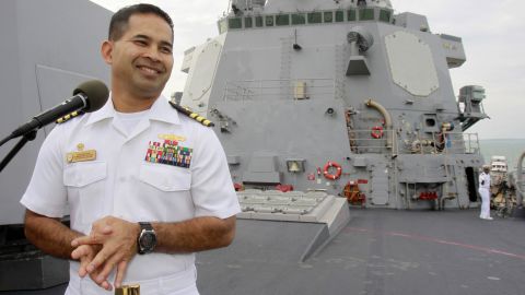 U.S. Navy officer Michael Vannak Khem Misiewicz is facing federal charges in bribery schemes involving hundreds of millions of dollars in Navy contracts. The payoffs included prostitutes and luxury travel, according to the U.S. attorney's office in San Diego.