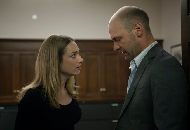 Peter Russo (Corey Stoll), a congressman from Pennsylvania, was blackmailed by the Underwoods after Frank quashed his DUI arrest. A dynamic but self-destructive figure, Russo was in a secret relationship with staffer Christina Gallagher (Kristen Connolly). Frank killed him near the end of Season 1, fearing he was becoming a liability.
