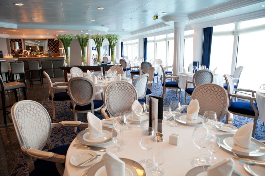 The intimate Azamara Quest won for best dining in the small ship category. 