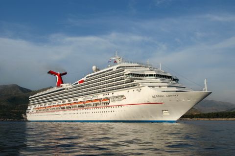 Carnival's Liberty cruise ship had an engine fire on Monday, September 7, during a scheduled port call in St. Thomas. Passengers were flown home from the island, cutting their seven-day cruise short. No one was hurt, and the company said passengers will be refunded their cruise fees.