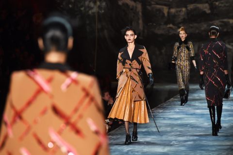 CNN was on the scene as designers showcased their fall 2015 collections at New York Fashion Week from February 12-19. Marc Jacobs rounded out the week-long affair with a deviant, jarring and beautiful collection.