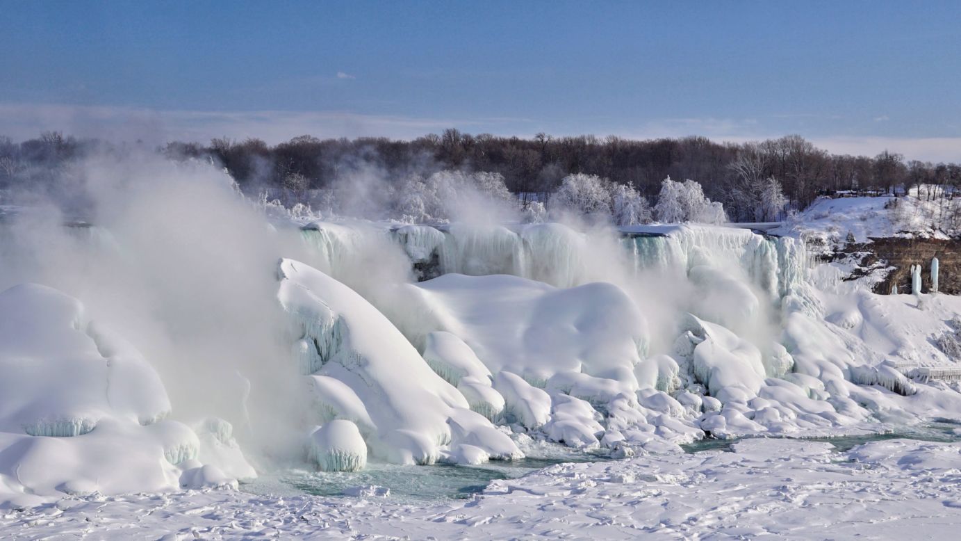 It's so cold, Niagara Falls froze CNN