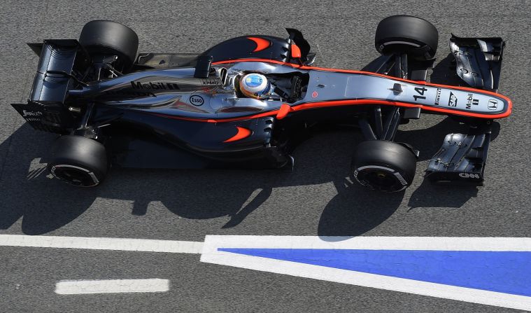 Two-time world champion Fernando Alonso was able to get in some valuable laps for his new team McLaren-Honda which has encountered problems in the early season testing.