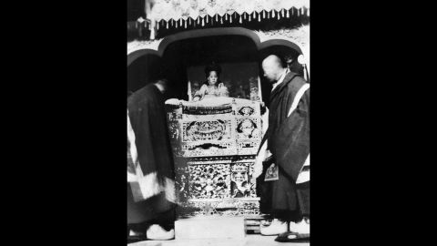 The Dalai Lama's enthronement ceremony took place on February 22, 1940, in Lhasa, Tibet. He was renamed Jetsun Jamphel Ngawang Lobsang Yeshe Tenzin Gyatso (Holy Lord, Gentle Glory, Compassionate, Defender of the Faith, Ocean of Wisdom).
