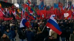 russia maidan anniversay march