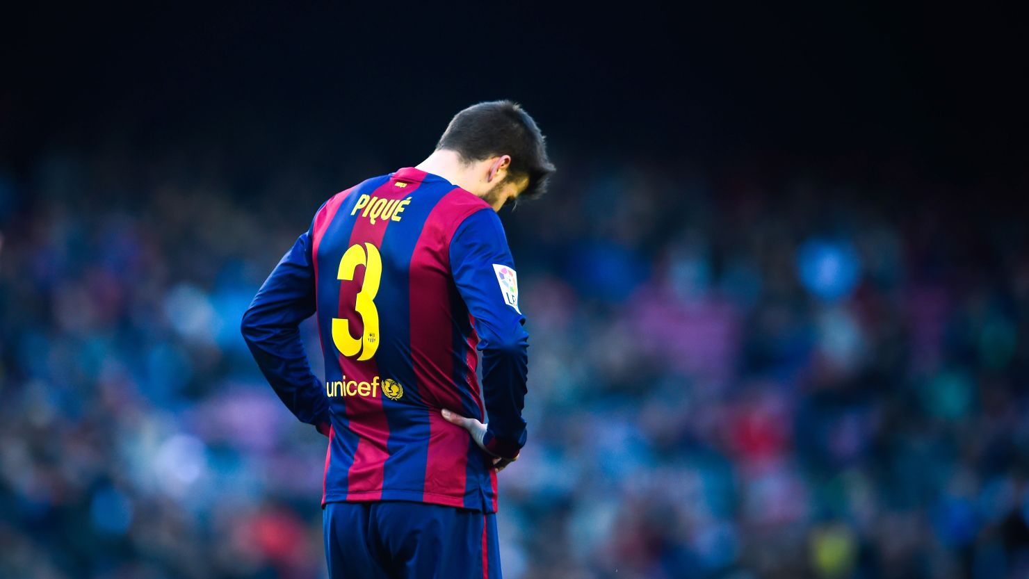 Barcelona's title chances took a huge blow after a 1-0 defeat at home to Malaga.