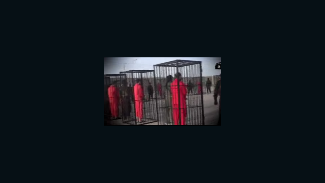 isis cages peshmerga