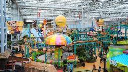 The amusement park at the center of the Mall of America on February 1, 2009 in Bloomington, Minnesota.